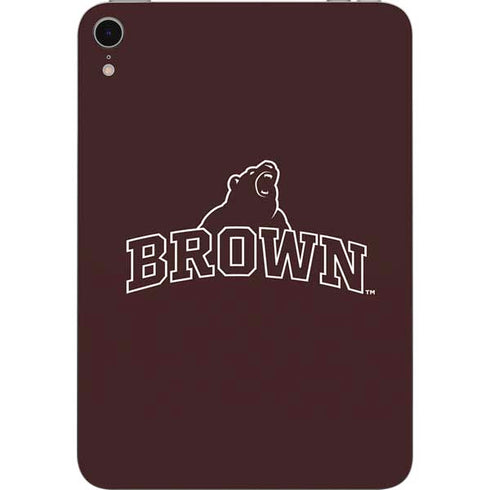Brown University Outlined Apple iPad Mini Skin