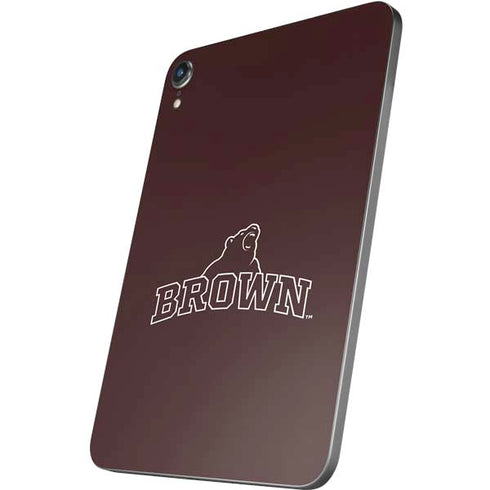 Brown University Outlined Apple iPad Mini Skin