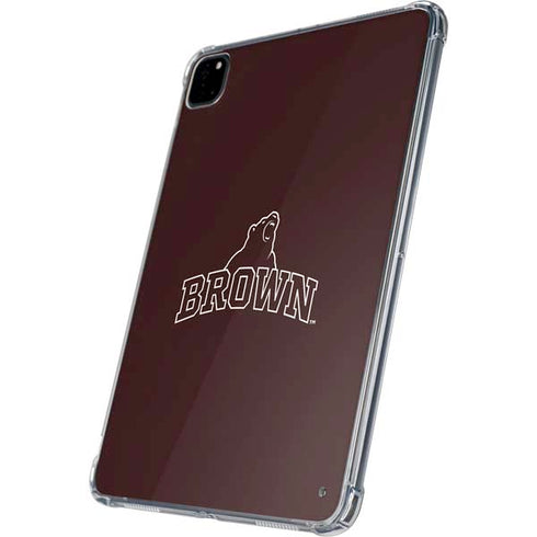 Brown University Outlined iPad Pro 11in (2024) Clear Case