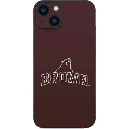 Brown University Outlined iPhone Skins