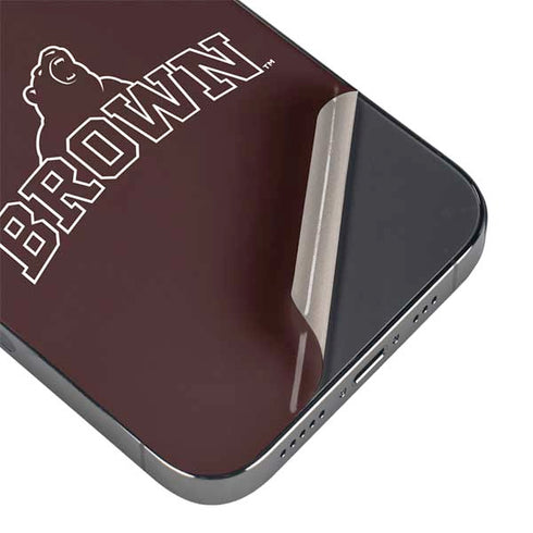 Brown University Outlined iPhone 15 Pro Max Skin