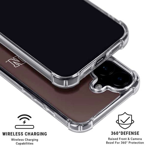 Brown University Outlined iPhone 16 MagSafe Case