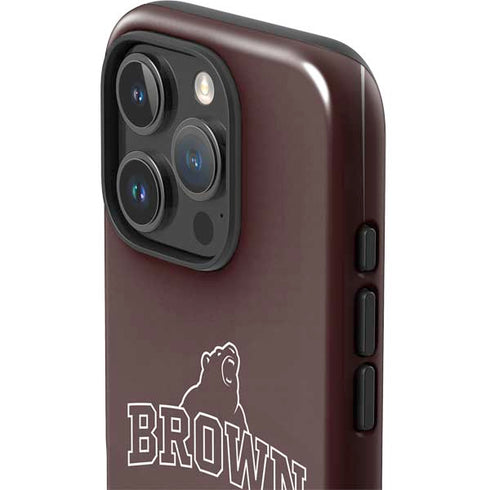 Brown University Outlined iPhone 16 Pro Max Impact Case