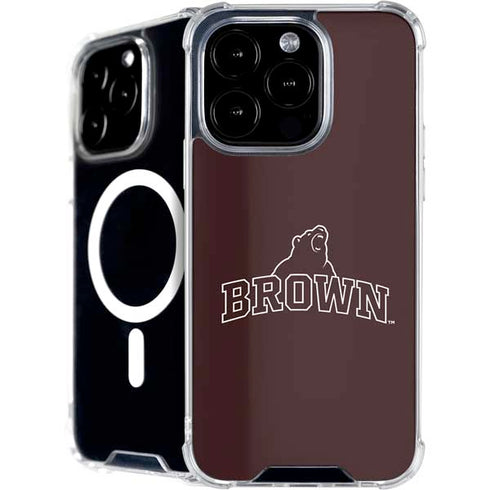 Brown University Outlined iPhone 16 Pro Max MagSafe Case