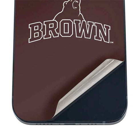 Brown University Outlined iPhone 16 Skin