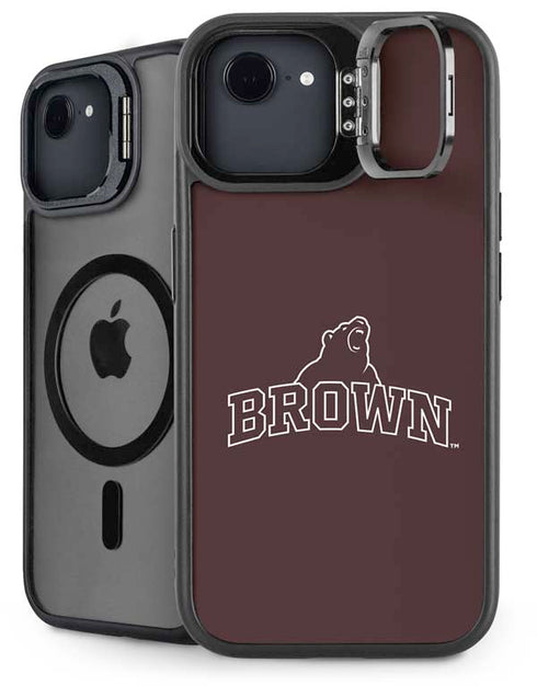 Brown University Outlined iPhone 16e Kickstand Case