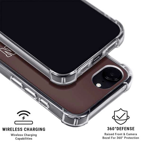 Brown University Outlined iPhone 16e MagSafe Case