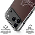 Brown University Outlined iPhone 18 Pro Clear Case