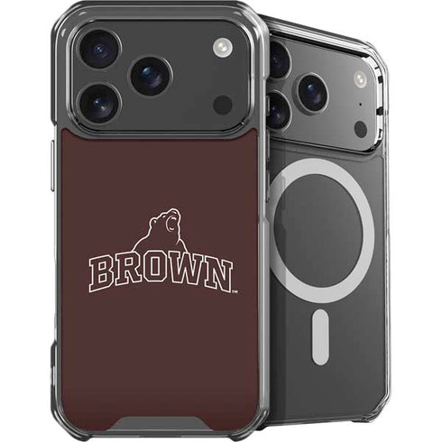 Brown University Outlined iPhone 18 Pro Max MagSafe Case