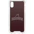 Brown University Outlined iPhone XS Clear Case
