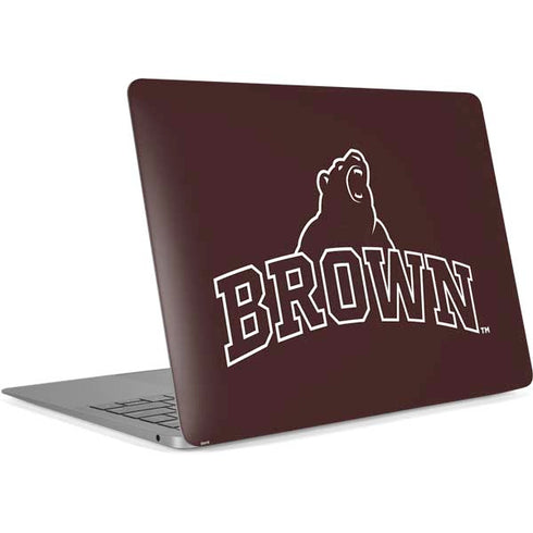 Brown University Outlined Apple MacBook Air Skin