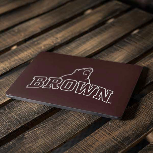 Brown University Outlined Apple MacBook Air Skin