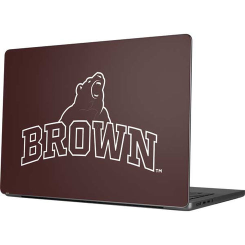 Brown University Outlined Apple MacBook Pro 14-inch Skin