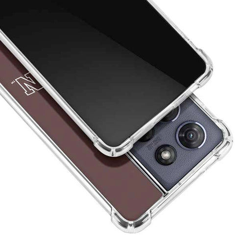 Brown University Outlined Moto G Stylus 5G (2025) Clear Case
