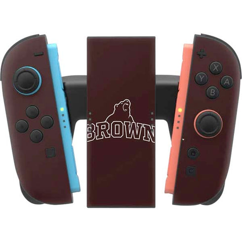 Brown University Outlined Nintendo Switch 2 (2025) Joy-Con Controller Skin