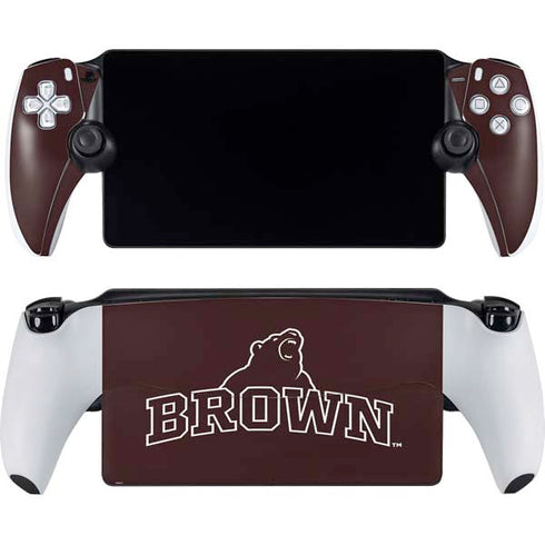 Brown University Outlined PlayStation Portal Remote Player Skin