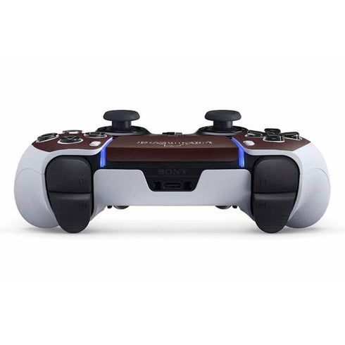 Brown University Outlined PS5 DualSense Edge Pro Controller Skin