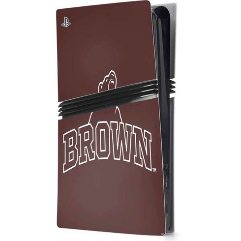 Brown University Outlined PS5 Pro Console Skin