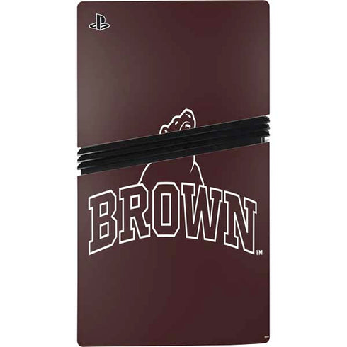 Brown University Outlined PS5 Pro Console Skin
