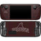 Brown University Outlined Steam Deck Handheld Gaming Computer OLED Skin
