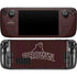 Brown University Outlined Steam Deck Handheld Gaming Computer OLED Skin