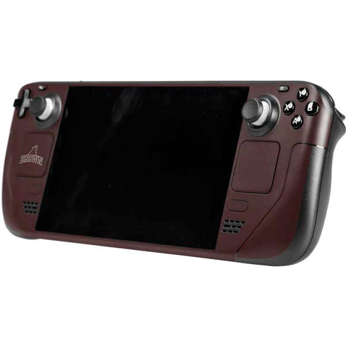 Brown University Outlined Steam Deck Handheld Gaming Computer OLED Skin