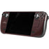 Brown University Outlined Steam Deck Handheld Gaming Computer OLED Skin