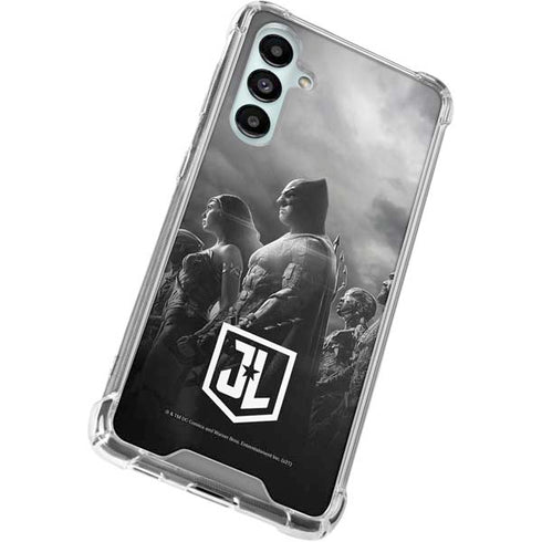 The Justice League (2017) Profile Characters Poster Galaxy A16 5G Clear Case