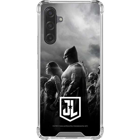 The Justice League (2017) Profile Characters Poster Galaxy A17 Clear Case