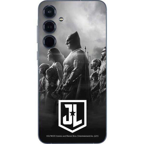 The Justice League (2017) Profile Characters Poster Galaxy A35 5G Skin