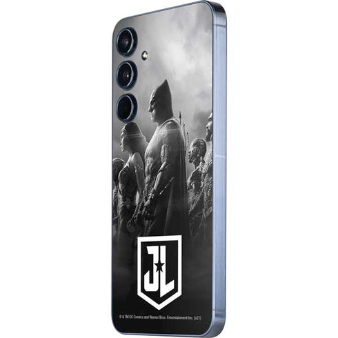 The Justice League (2017) Profile Characters Poster Galaxy A35 5G Skin