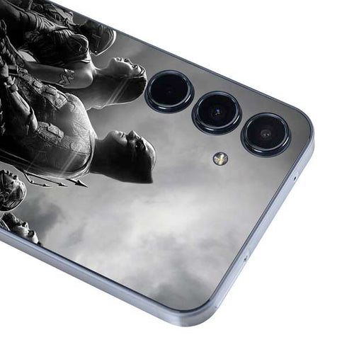 The Justice League (2017) Profile Characters Poster Galaxy A35 5G Skin