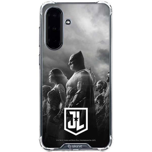 The Justice League (2017) Profile Characters Poster Galaxy A36 5G Clear Case