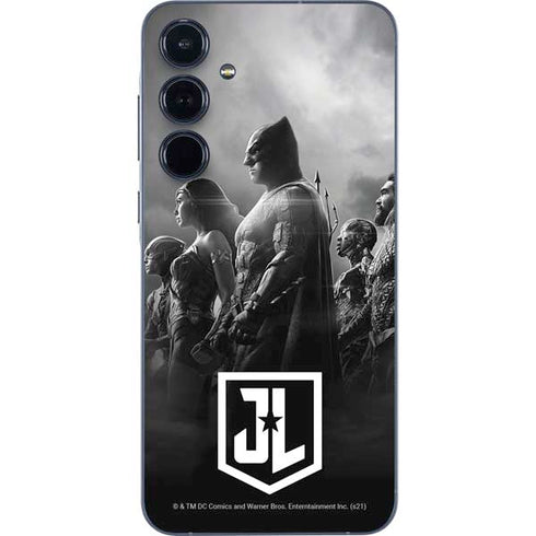 The Justice League (2017) Profile Characters Poster Galaxy A55 5G Skin