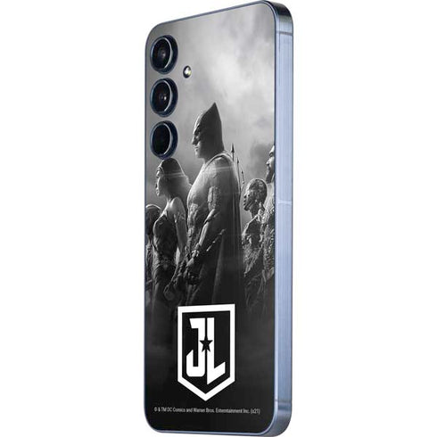 The Justice League (2017) Profile Characters Poster Galaxy A55 5G Skin