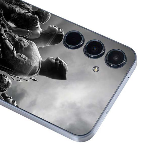 The Justice League (2017) Profile Characters Poster Galaxy A55 5G Skin