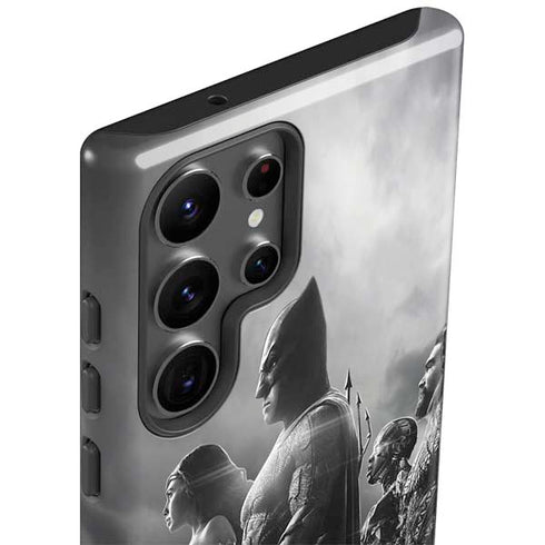 The Justice League (2017) Profile Characters Poster Galaxy S23 Ultra Pro Case