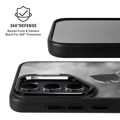 The Justice League (2017) Profile Characters Poster Galaxy S25 Kickstand Case