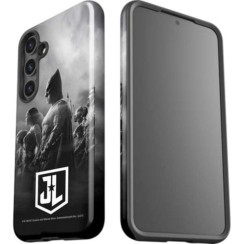 The Justice League (2017) Profile Characters Poster Galaxy S25 Plus Impact Case