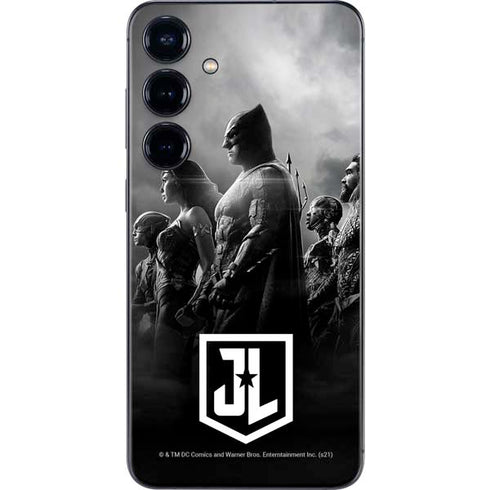 The Justice League (2017) Profile Characters Poster Galaxy S25 Plus Skin