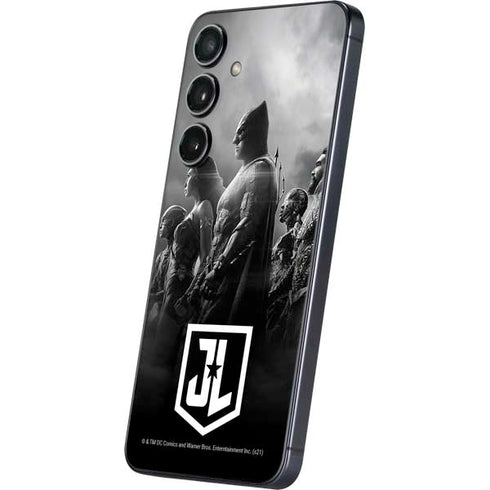 The Justice League (2017) Profile Characters Poster Galaxy S25 Plus Skin