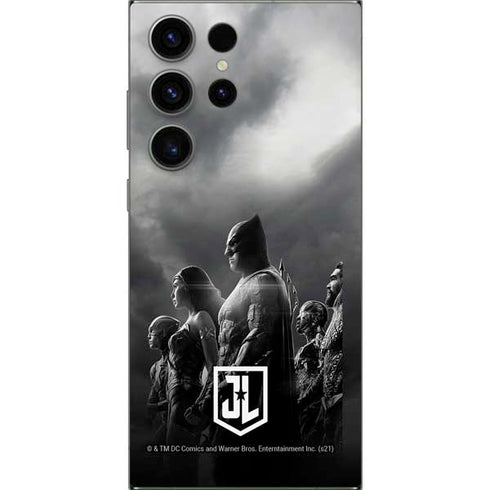 The Justice League (2017) Profile Characters Poster Galaxy S25 Ultra Skin