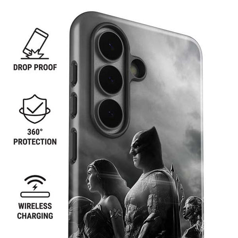 The Justice League (2017) Profile Characters Poster Galaxy S26 Impact Case