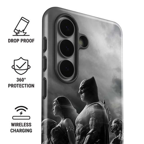 The Justice League (2017) Profile Characters Poster Galaxy S26 Plus Impact Case