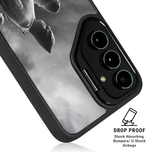 The Justice League (2017) Profile Characters Poster Galaxy S26 Plus Kickstand Case