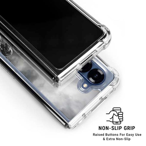 The Justice League (2017) Profile Characters Poster Galaxy Z Fold6 Clear Case