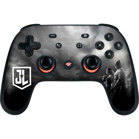 The Justice League (2017) Profile Characters Poster Google Stadia Controller Skin