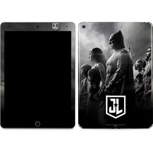 The Justice League (2017) Profile Characters Poster iPad Skins