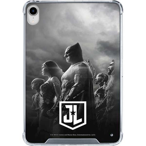 The Justice League (2017) Profile Characters Poster iPad 11th Gen (2025) Clear Case