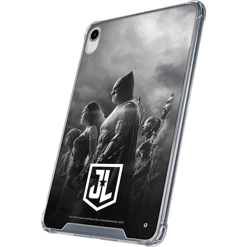 The Justice League (2017) Profile Characters Poster iPad 11th Gen (2025) Clear Case
